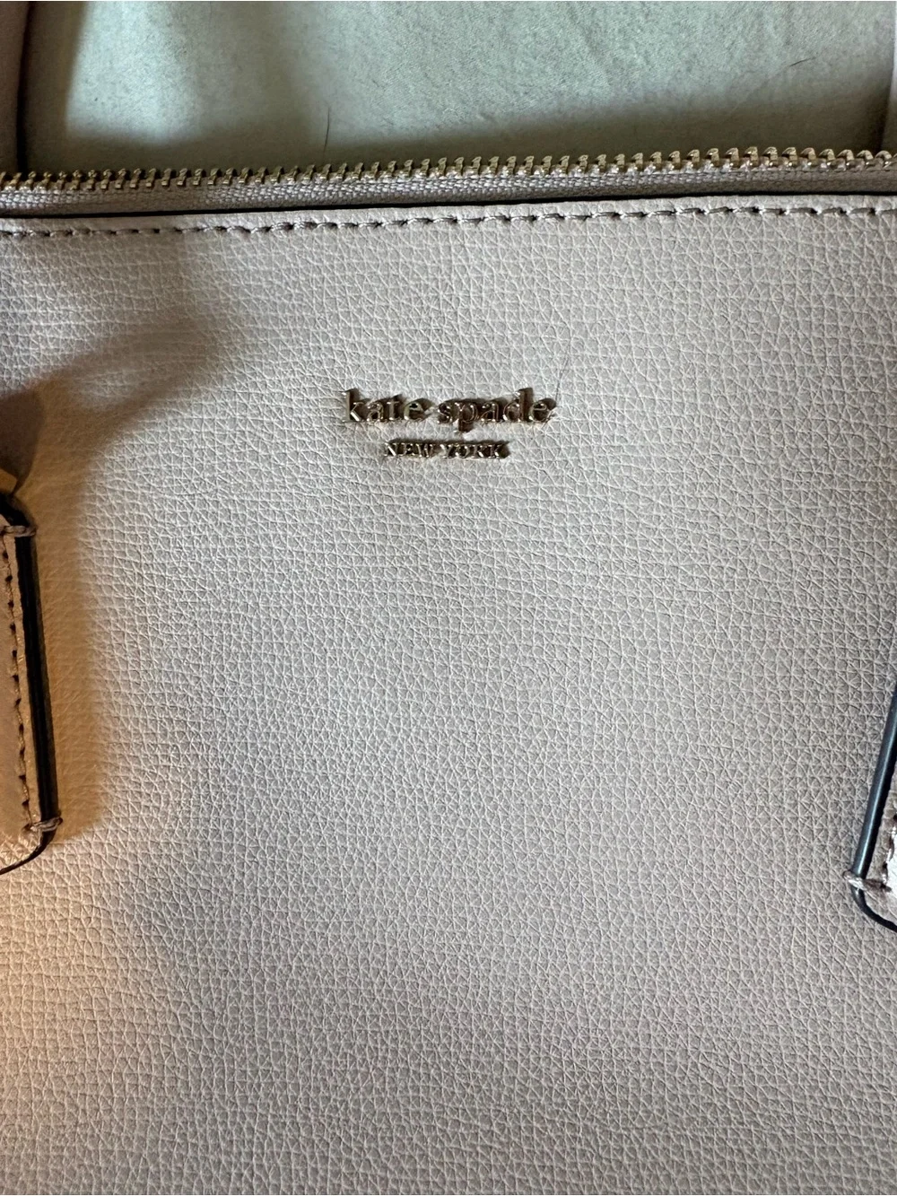 kate spade Pale Pink Structured Leather Satchel